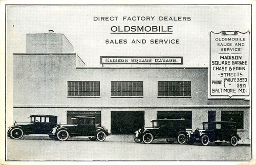 Oldsmobile auto dealer - dealer, ad