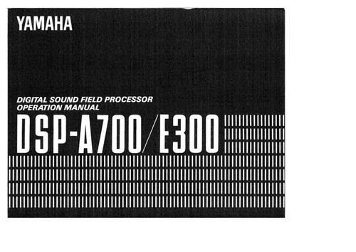 Yamaha dsp e300 amplificatore - yamaha,