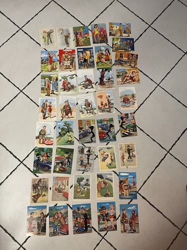 Lotto cartoline umoristiche - 41,