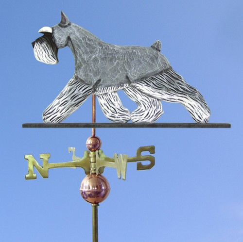 Schnauzer miniatura intagliato - miniatura,