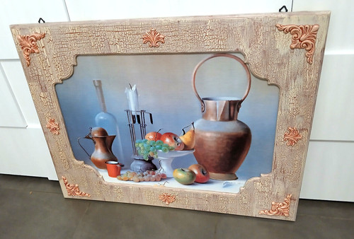 Quadro dipinto natura morta - dipinto,