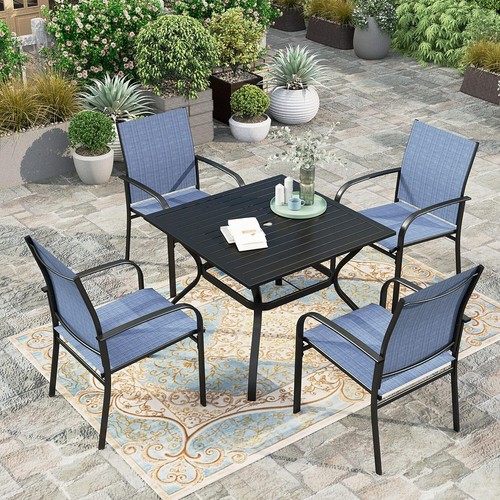 Piece patio dining set - 5,
