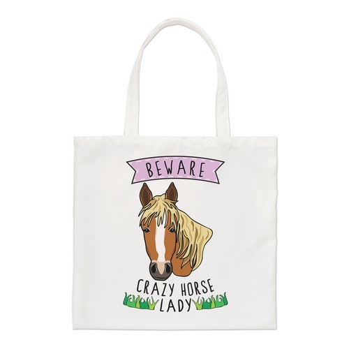 Borsa spalla divertente pony - borsa, a