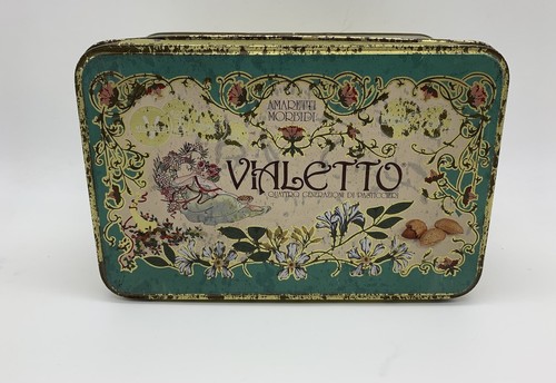 Scatola latta amaretti - scatola,