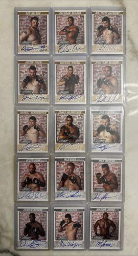 Lotto carte topps ufc - lotto,