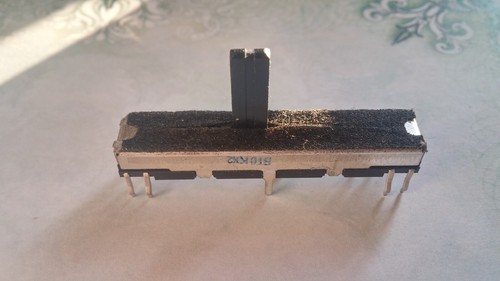 Fader potenziometro stereo 10k