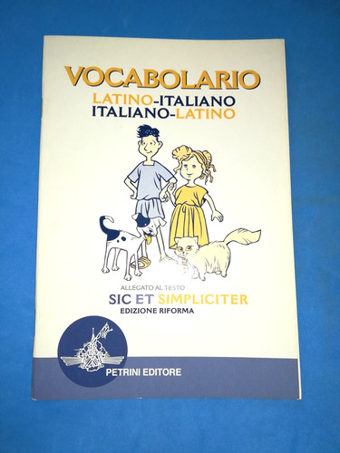 Vocabolario latino italiano - vocabolario, latino-italiano