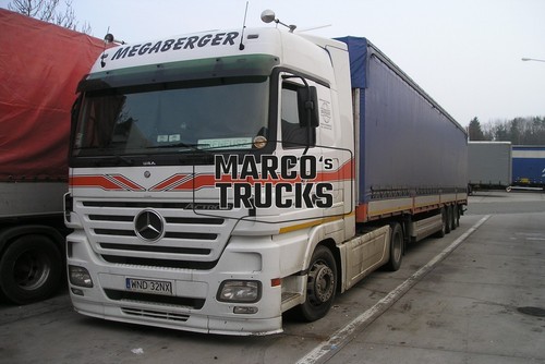 Foto camion mercedes benz - camion, mercedes-benz