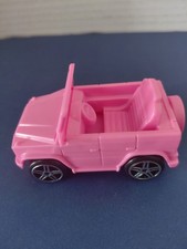 Barbie rosa auto jeep - barbie,
