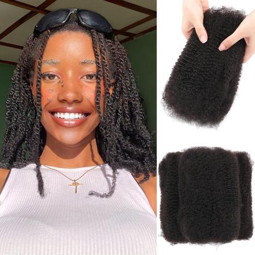 Afro kinkys bulk 100 capelli - bulk,
