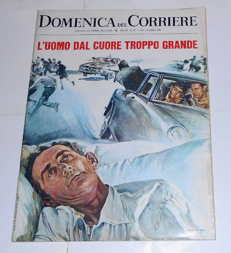 Domenica del corriere 1967 - corriere, #