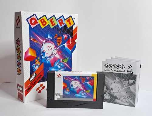 Bert per msx con box - q*bert,