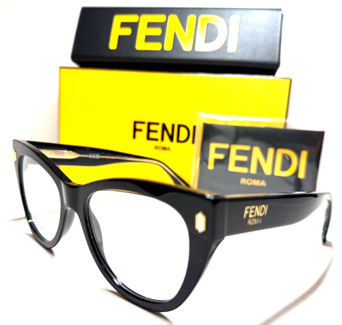 Fendi roma fe50086i 001 - roma, nero