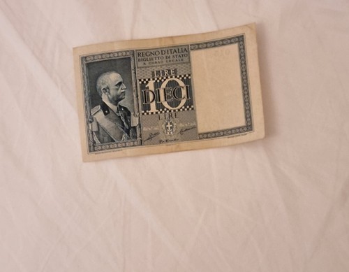 Italia banconota lire - 10, del