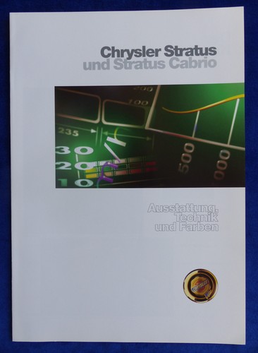 Chrysler stratus cabrio - chrysler,