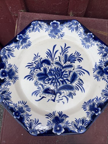 Piatto vintage ottagonale - piatto,