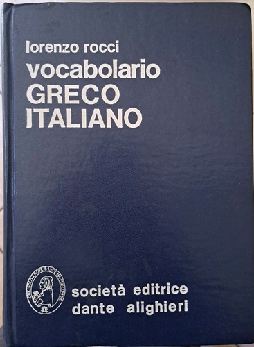 Vocabolario greco italiano - vocabolario,