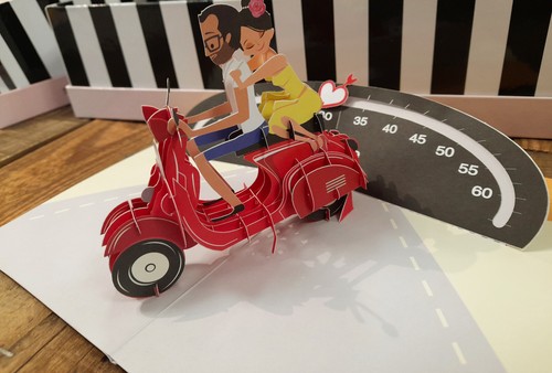 Biglietto auguri pop - biglietto,