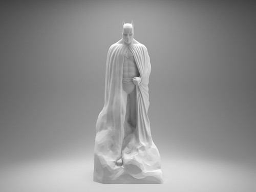 Scultura monumento batman - scultura,