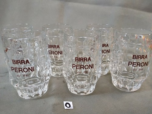 Boccali birra peroni - 6, da