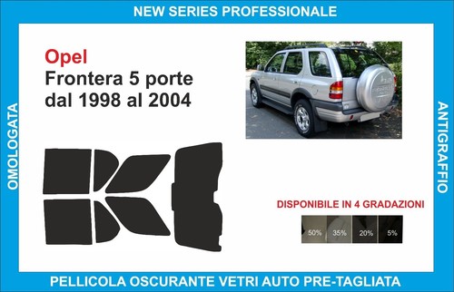 Pellicole oscuranti vetri - oscuranti, opel