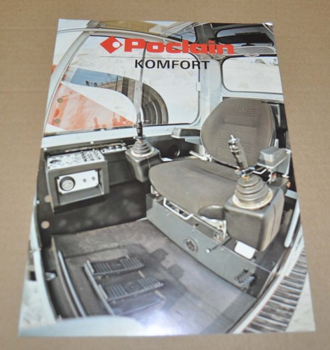 Brochure specifiche escavatore