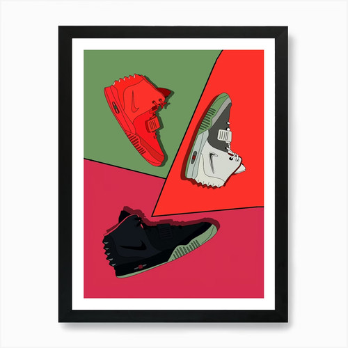 Poster nike air yeezy - poster,