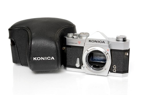Corpo fotocamera reflex konica - corpo,