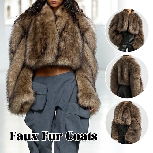 Cappotto corto donna pelliccia