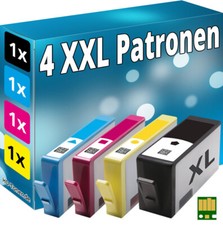 4X CARTUCCE D'INCHIOSTRO PER