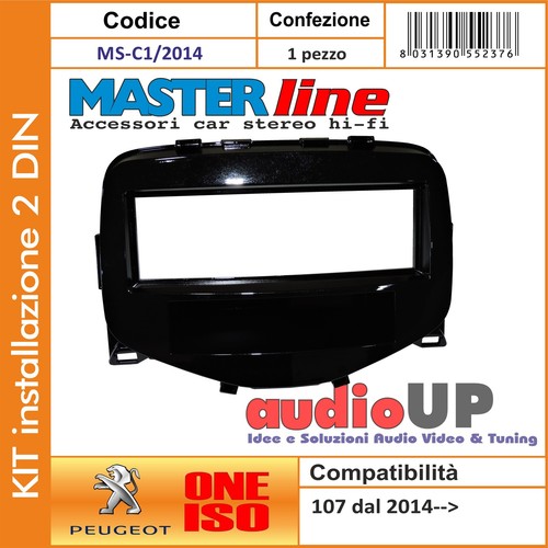 Mascherina autoradio din - mascherina, 1