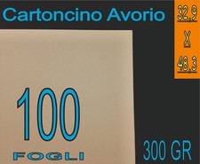 100 FOGLI A3+ A3 PLUS 329 X 483 carta CARTONCINO AVORIO x STAMPANTE LASER INKJET