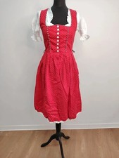 Red Traditional Dirndl Dress