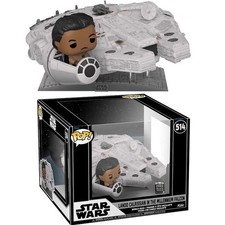 Funko POP! Star Wars LANDO WITH MILLENIUM FALCON # 514 - 2022GALACTIC CONVENTION