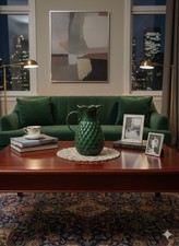 Vaso verde lusso da tavolo