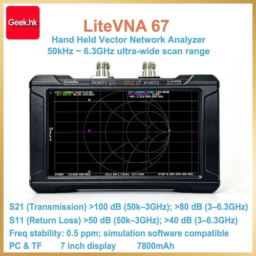 Litevna67 50khz 3ghz - litevna67, 50khz-6.3ghz
