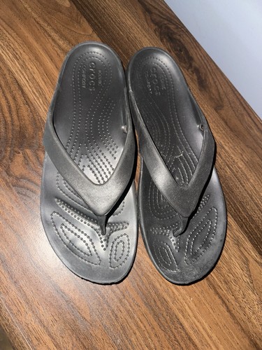 Infradito crocs nero donna - crocs,