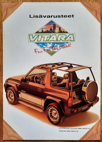 Testo finlandese suzuki vitara - suzuki,