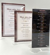 Porta menù da tavolo/bancone