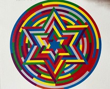 Sol Lewitt Litografia COA originale numerata 275ex. firmata op [Frank Stella]