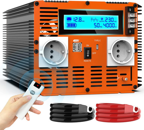 Inverter 12v 220v - onda, pura