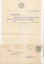 UU680-AUTOGRAFO ANTONIO MARAINI ESP.INT.ARTE VENEZIA A WOLF-FERRARI