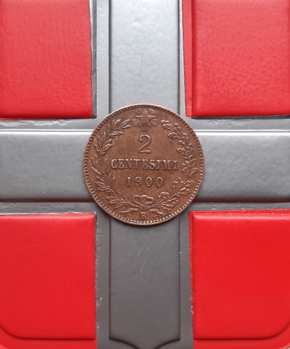2 centesimi 1900 r - ,
