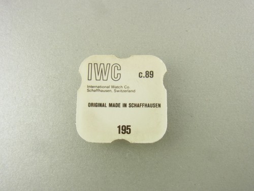 Ricambio originale iwc - originale,