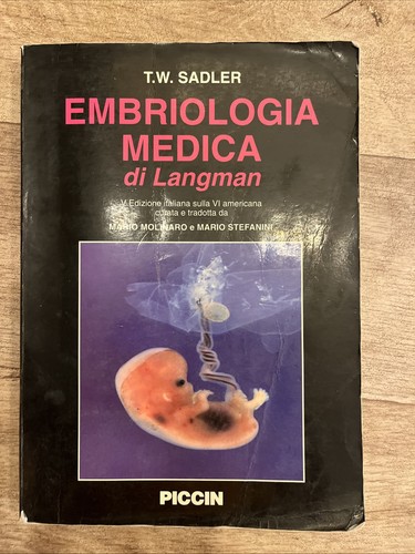 Embriologia medica jan - embriologia, di