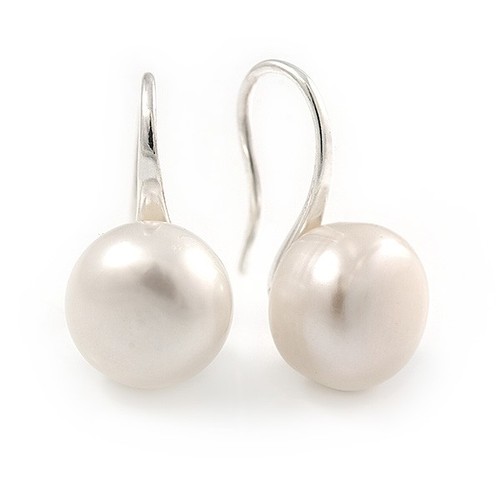 Orecchini perle simulate 10 - orecchini,
