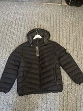 Giubbotto imbottito Stone Island - Nero - Taglia M - Nuovo con etichetta