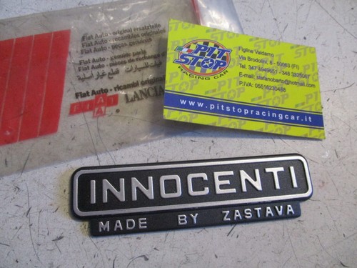 Scritta posteriore innocenti - scritta,