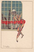 Carnevale_LE MASCHERE TRADIZIONALI ITALIANE_ARLECCHINO_BERGAMO_ill. LEPSCKY