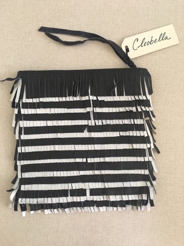 Pochette cleobella con frange - pochette,